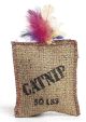 Jute & Feather Sack with Catnip