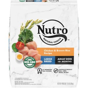 NUTRO Natural Choice Large Breed Adult Chicken & Brown Rice 13lb