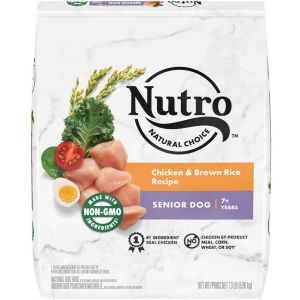 NUTRO Natural Choice Senior Chicken, Brown Rice & Sweet Potato 13lb