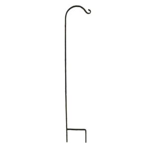Wrought Iron Crane Single Shepherds Hook 70in PC-1