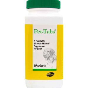Pet-Tabs OF Original Formula Vitamin Mineral Supplement 60 count