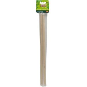 LIVING WORLD Wooden Perches Parakeet 16in 2pk
