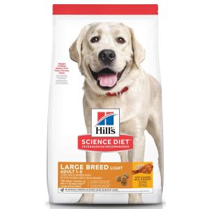 Science Diet Adult Dog Light Large Breed Chicken & Barley 15lb