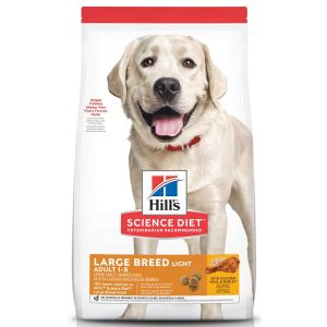 Science Diet Adult Dog Light Large Breed Chicken & Barley 30lb