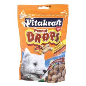 Vitakraft Drops with Peanut for Dogs 8.8oz