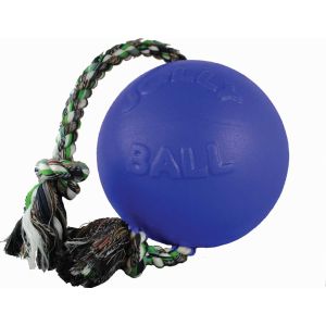 Jolly Ball Romp-N-Roll Blue 4.5in - for Small Dogs 0-20lbs