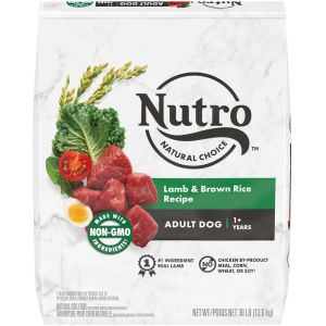 NUTRO Natural Choice Adult Lamb & Brown Rice 30lb