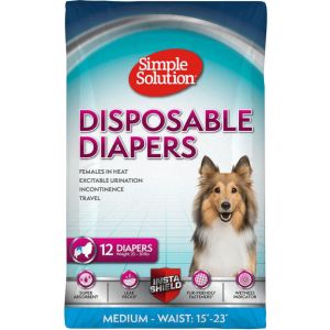 Disposable Diaper Medium 12pk