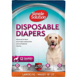 Disposable Diaper Large / Extra Large 12pk - Waists 18in-27in