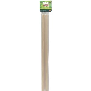 LIVING WORLD Wooden Perch Small Parrot 19in 2pk