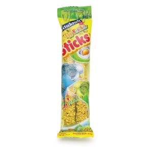 Vitakraft Crunch Sticks with Egg and Honey for Parakeets 2 sticks 1.4oz