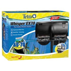 Whisper EX Aquarium Power Filter 45-70 Gallon