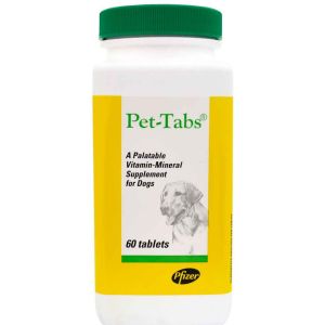 Pet-Tabs OF Original Formula Vitamin Mineral Supplement 180 count