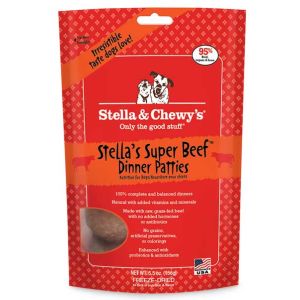 STELLA & CHEWY'S Dog Freeze Dried Stella's Super Beef Patties 5.5oz