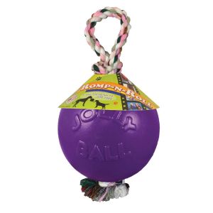 Jolly Ball Romp-N-Roll Purple 8in - for Large Dogs 60+lbs