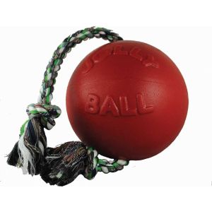 Jolly Ball Romp-N-Roll Red 4.5in - for Small Dogs 0-20lbs