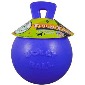 Jolly Balls Tug-N-Toss Purple 8in - for Large Dogs 60-90lbs