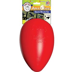 Jolly Egg Large 12in Red - for Dogs 40+lbs