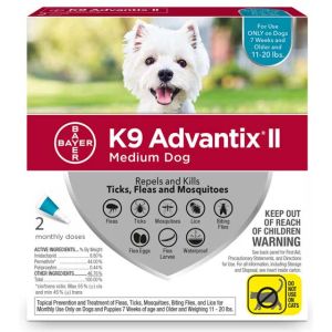 K9 Advantix II 11-20 lbs 2 pack