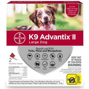K9 Advantix II 21-55 lbs 2 pack