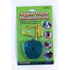 Apple Trace Mineral Lick with Holder
