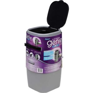 Litter Genie Plus Pail Silver