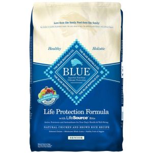 Blue Buffalo Senior Chicken & Brown Rice 15lb
