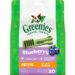 Greenies Blueberry Petite 20ct 12oz