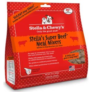 STELLA & CHEWY'S Dog Freeze Dried Stella's Super Beef Meal Mixers 8oz
