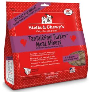 STELLA & CHEWY'S Dog Freeze Dried Tantalizing Turkey Meal Mixers 18oz