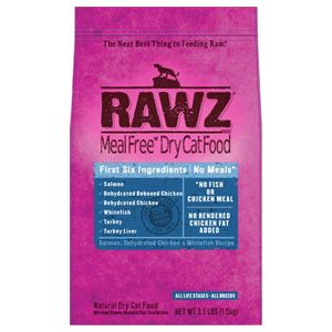 Rawz Meal Free Salmon, Dehydrated Chicken & Whitefish Recipe 3.5LB
